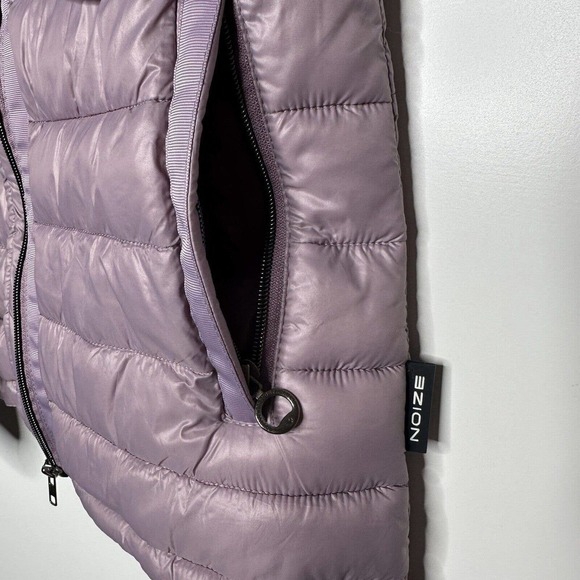 NWOT Noize Rhea Puffer Vest Women's Mauve Size XS - Picture 6 of 10